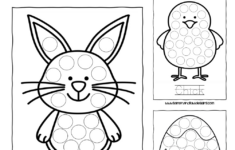 Free Easter Do-A-Dot Printables - Lemon And Kiwi Designs in Easter Do A Dot Printable
