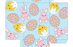 Free Easter Egg Basket Templates To Print And Make | Madeformums for Free Printable Easter Basket