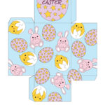 Free Easter Egg Basket Templates To Print And Make | Madeformums Inside Printable Easter Basket Craft