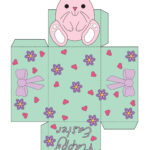 Free Easter Egg Basket Templates To Print And Make | Madeformums Throughout Paper Easter Baskets Printable