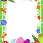 Free Easter Egg Hunt Border Template To Edit Online Within Easter Border Free Printable