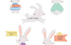 Free Easter Egg Hunt Printables – Spoonful Of Joy regarding Easter Bunny Sign Printable