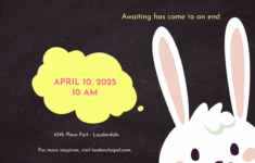 Free Easter Flyer Templates, Editable And Printable with regard to Free Printable Easter Flyer Template