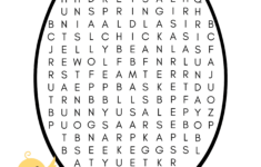 Free Easter Word Search Printable - About A Mom within Free Printable Easter Word Search For Kids