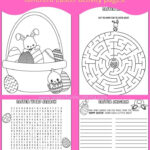 Free Easter Worksheets Pdf: Coloring Pages, Word Search & More! With Regard To Free Printable Easter Activities Worksheets