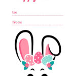 Free Printable And Customizable Easter Tag Templates | Canva In Printable Easter Tags