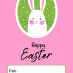 Free Printable And Customizable Easter Tag Templates | Canva Regarding Free Printable Easter Labels Template