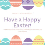 Free Printable, Customizable Easter Card Templates | Canva In Printable Cards Easter