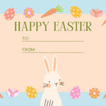 Free Printable, Customizable Easter Card Templates | Canva Regarding Free Printable Easter Cards For Grandchildren