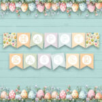 Free Printable Easter Banner Intended For Happy Easter Images 2025 Free Printable