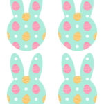 Free Printable Easter Bunny Banner   The Cottage Market Inside Easter Bunny Banner Printable