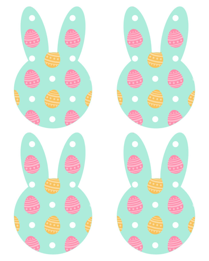 Easter Bunny Printable Decorations
