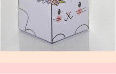 Free Printable Easter Bunny Box - Ausdruckbare Diy Box - Freebie intended for Free Printable Easter Box Template