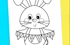 Free Printable Easter Bunny Coloring Pages with Free Printable Easter Pictures