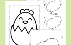 Free Printable Easter Chick Templates for Printable Easter Chicks