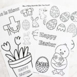 Free Printable Easter Coloring Pages For Kids   Fox Farm Home Pertaining To Free Printable Black And White Easter Cards