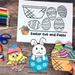 Free Printable Easter Crafts For Kids: Cute Cut And Paste Activities With Printable Easter Projects