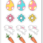 Free Printable Easter Cupcake Toppers — Gathering Beauty Throughout Easter Cupcake Topper Printable