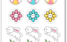 Free Printable Easter Cupcake Toppers — Gathering Beauty throughout Easter Cupcake Topper Printable