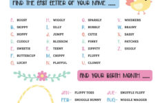 Free Printable Easter Games For Kids - Kim Schob in Print Out Free Printable Easter Games