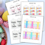 Free Printable Easter Gift Tags For Easter Baskets Or Gifts Within Printable Easter Tags For Baskets