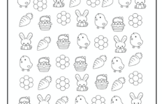 Free Printable Easter I-Spy Activity For Kids - The-Gingerbread pertaining to Free Easter I Spy Printable