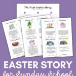 Free Printable Easter Lesson For Kids   Making Frugal Fun With Regard To Printable Easter Short Story