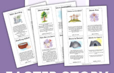 Free Printable Easter Lesson For Kids - Making Frugal Fun with regard to Printable The Easter Story