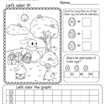 Free Printable Easter Math Worksheet For Free Printable Easter Maths Worksheets