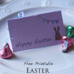 Free Printable Easter Place Cards – Cooking Up Cottage With Free Printable Easter Name Place Cards