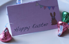 Free Printable Easter Place Cards – Cooking Up Cottage with Free Printable Easter Name Place Cards
