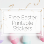 Free Printable Easter Stickers   Little Miss Rose For Free Printable Happy Easter Stickers