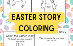 Free Printable Easter Story Coloring Pages For Kids in Printable the Easter Story