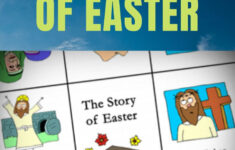 Free Printable Easter Story Mini Book For Children'S Ministry intended for Easter Mini Book Printable