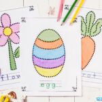 Free Printable Easter Tracing Worksheets For Preschoolers With Free Easter Printable For Preschoolers