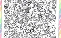 Free Printable I Spy Easter Activity - Paper Trail Design pertaining to I Spy Easter Free Printable
