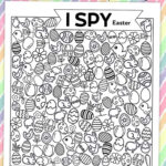 Free Printable I Spy Easter Activity   Paper Trail Design With Regard To Free Easter I Spy Printable