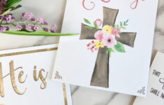 Free Printable Religious Easter Card (3 Designs!) - Leap Of Faith with regard to Printable Religious Blessing Easter Cards