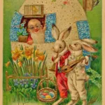 Free Vintage Easter Images: Beautiful Printables For Spring Pertaining To Free Printable Vintage Easter Images