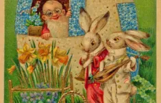 Free Vintage Easter Images: Beautiful Printables For Spring pertaining to Free Printable Vintage Easter Images