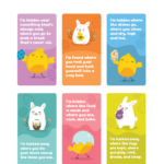 Get Ready For Easter With Easter Egg Scavenger Hunt Clues For Free Printable Easter Hunt Clues