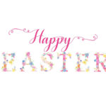 Happy Easter Floral Free Printable Within Printable Happy Easter Images