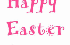 Happy Easter Printable in Free Printable Happy Easter Signs