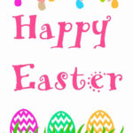 Happy Easter Printable With Regard To Happy Easter Sign Free Printable