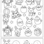 Hide And Seek Counting Cut Out Stock Images & Pictures   Alamy With Easter Hide And Seek Printable