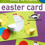 Krokotak | Easy To Make Easter Card With Krokotak Easter Printable
