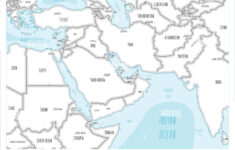 Middle East Map Cut Out Stock Images &amp; Pictures - Alamy within Printable Map Middle East