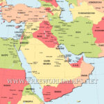 Middle East Map – Freeworldmaps In Printable Map Middle East