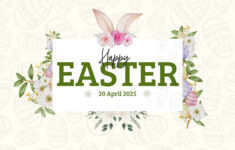 Page 2 - Free Printable, Customizable Easter Card Templates | Canva throughout Happy Easter Images 2025 Free Printable
