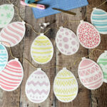 Perfect For Crafty People Who Love To Get The Kids Involved, My Within Easter Bunting Printable